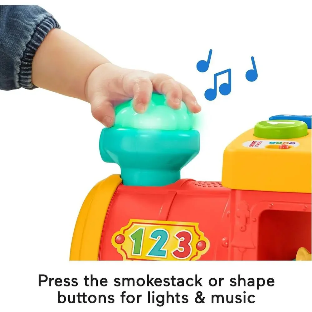 Fisher-Price Little People Big ABC Train 5 Animals Smart Stages Ages 1+ NWT